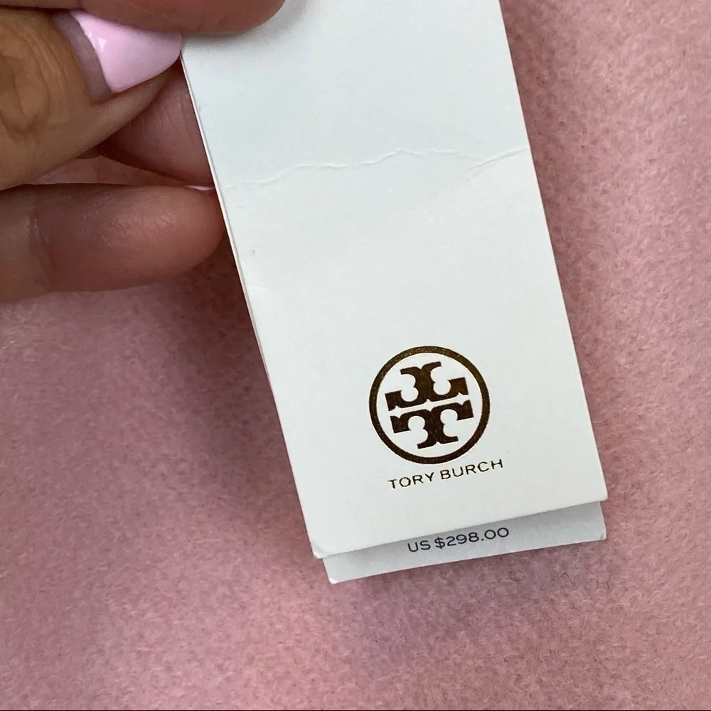 Tory Burch Celeste Coastal Pink Wool‎ Blend Skirt Women’s Size 14